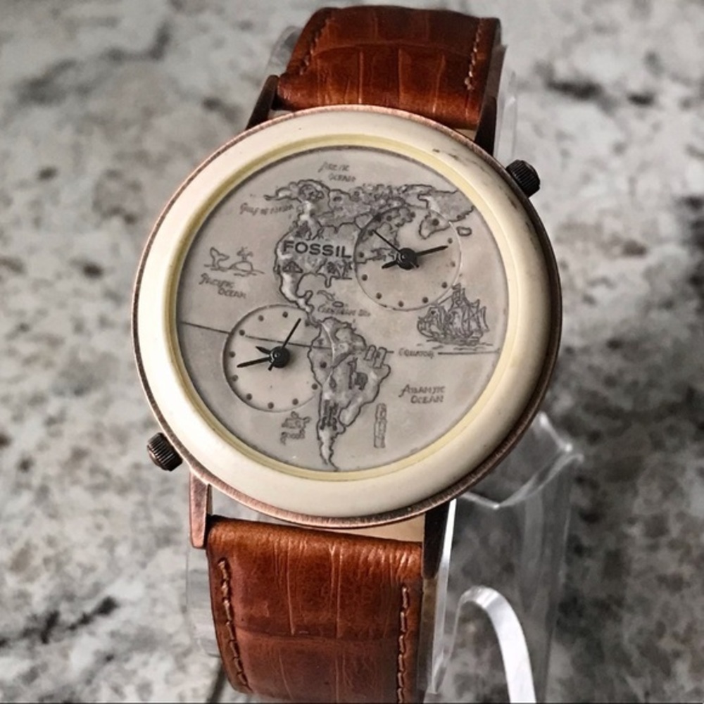 1995 STONE NORTH AMERICA CONTINENTS FOSSIL BW-6736